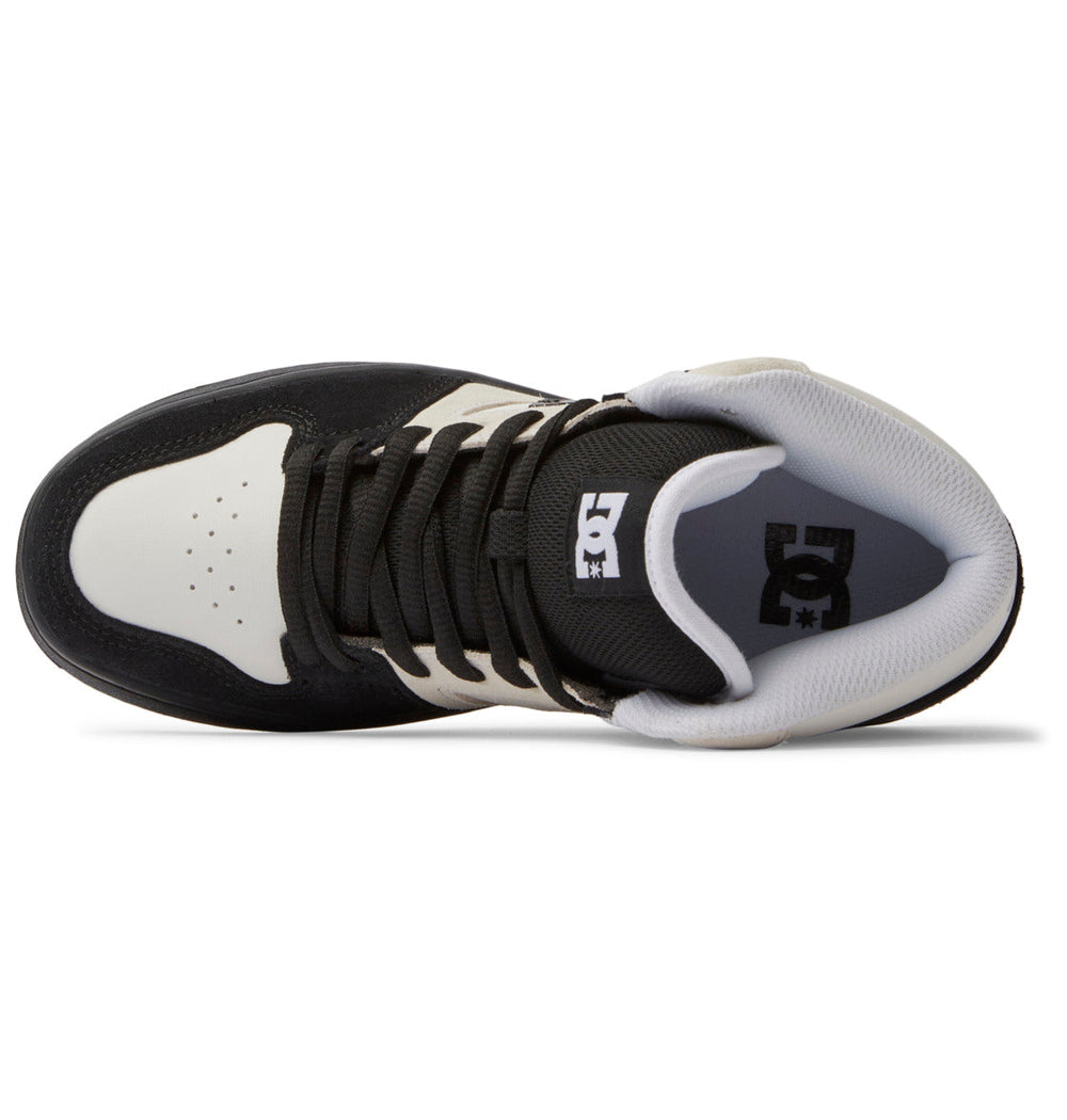 Manteca 4 Hi High-Top Shoes - White/White/Black