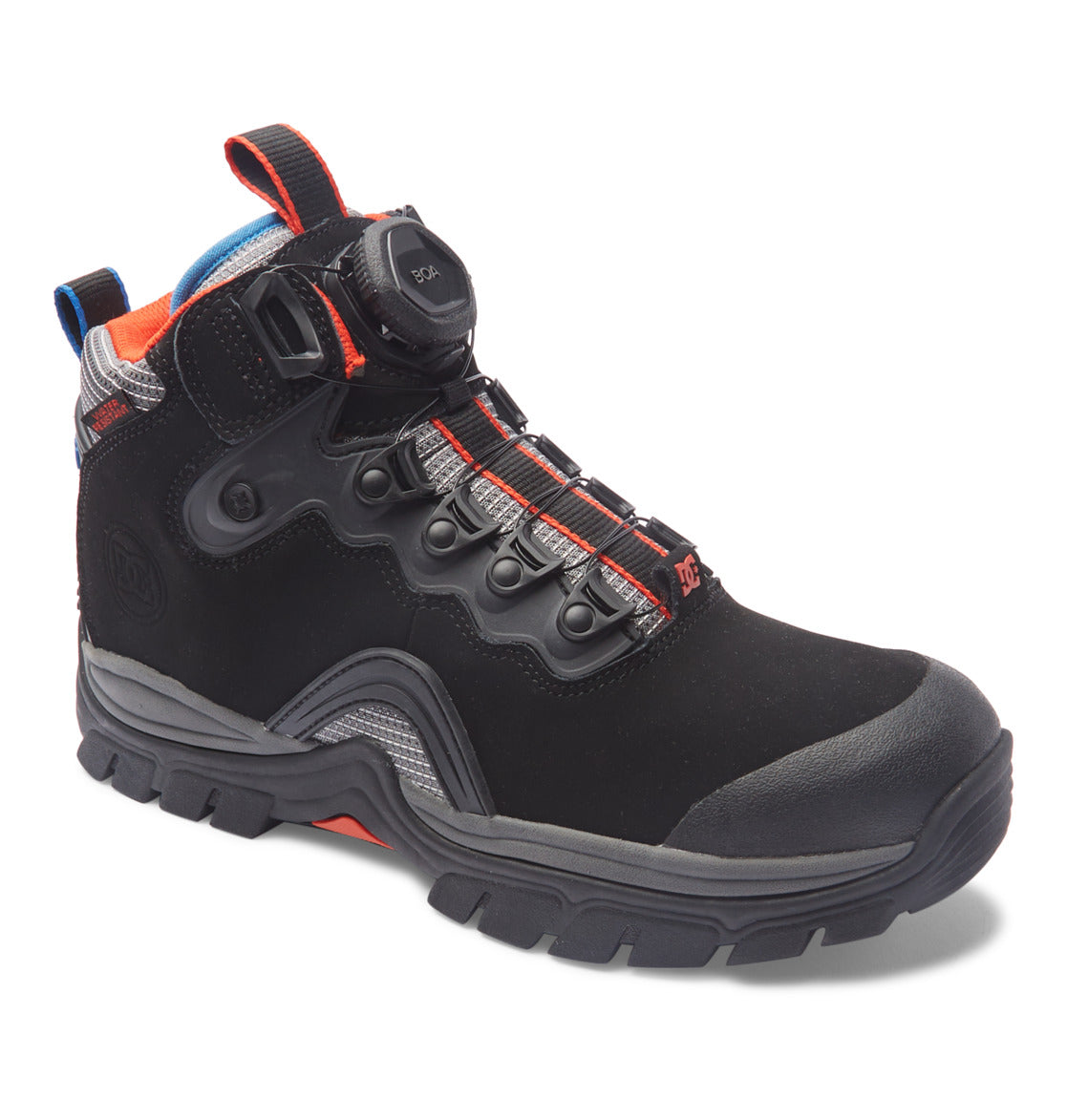Navigator LX Water Resistant Winter Boots - Black/Grey/Red