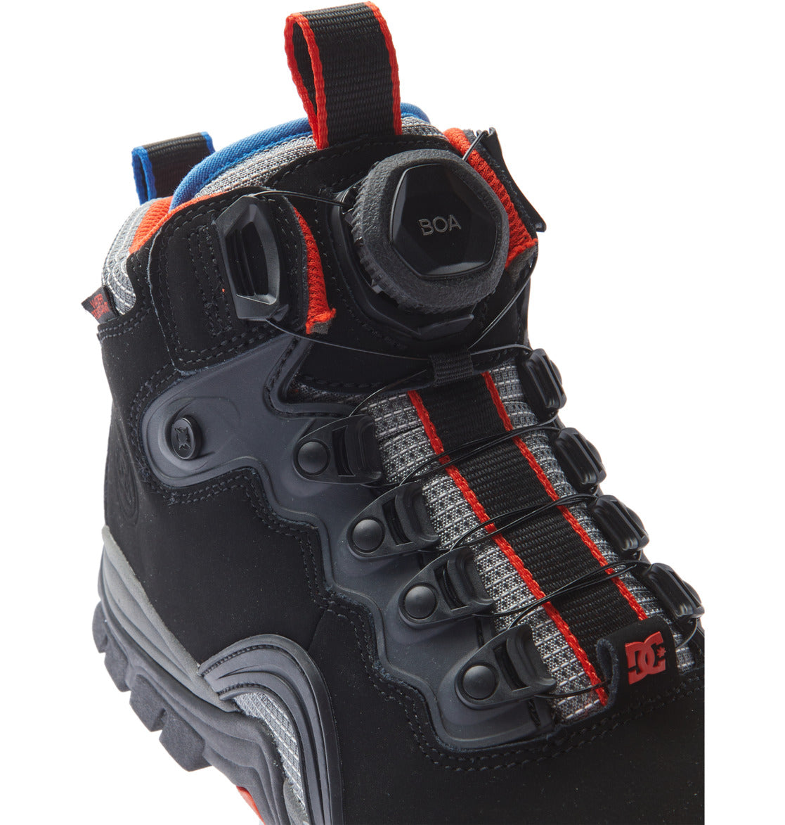 Navigator LX Water Resistant Winter Boots - Black/Grey/Red