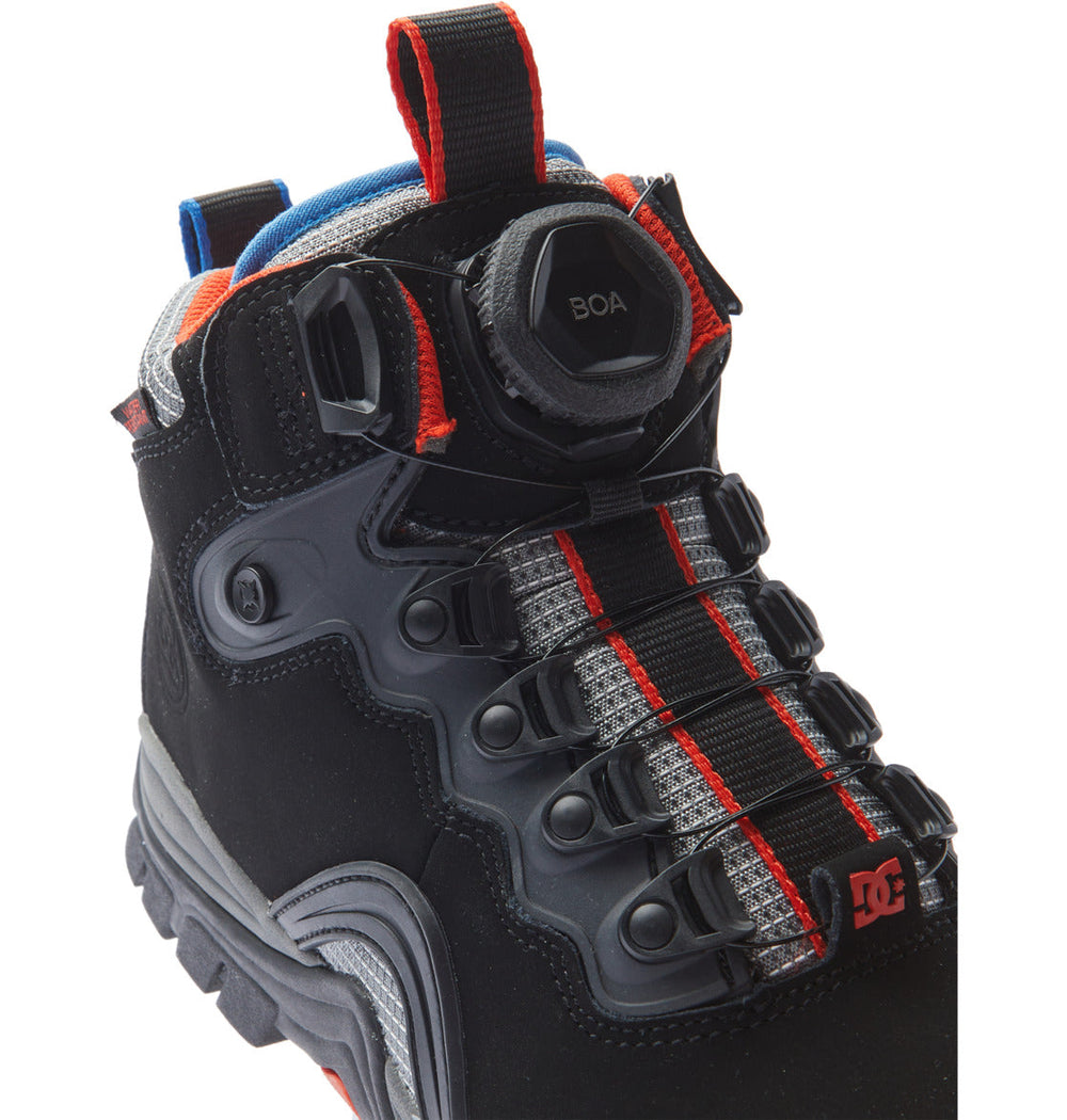 Navigator LX Water Resistant Winter Boots - Black/Grey/Red