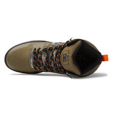 Pure High-Top Water-Resistant Winter Boots - Olive/Black