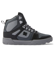 Pure High-Top Water-Resistant Winter Boots - Black/Grey/Black