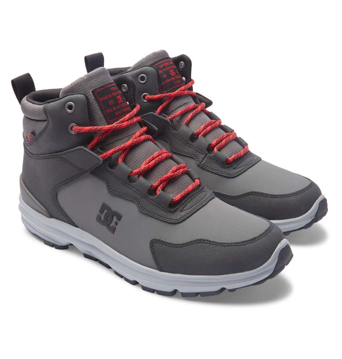 Mutiny Water-Resistant Boots - Grey/Black/Red