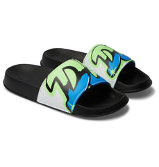 DC Slides - Black/Stencil