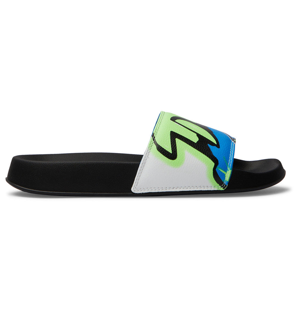 DC Slides - Black/Stencil