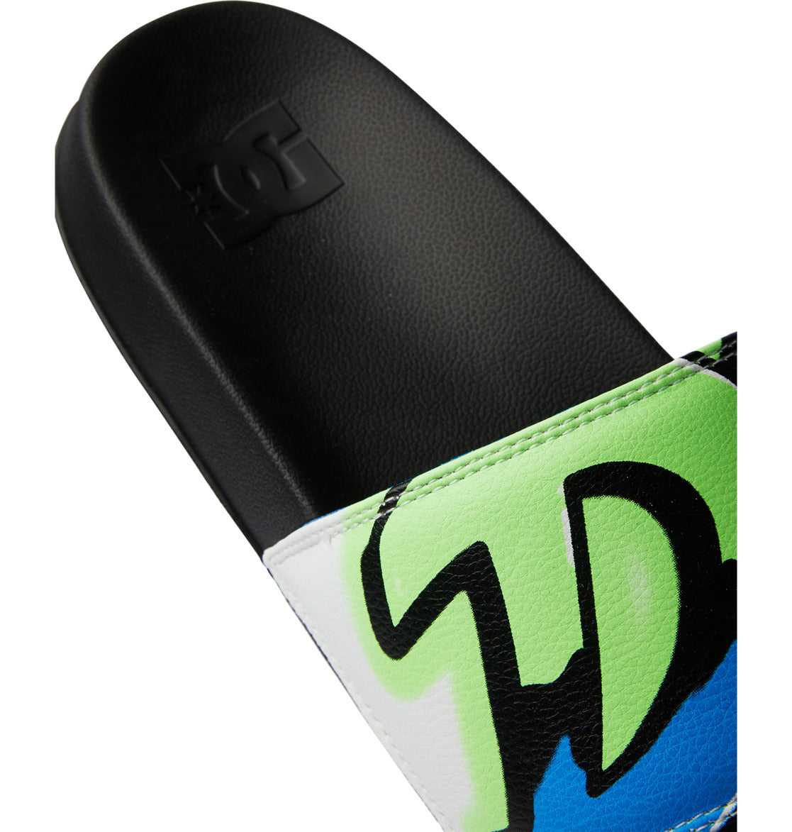 DC Slides - Black/Stencil