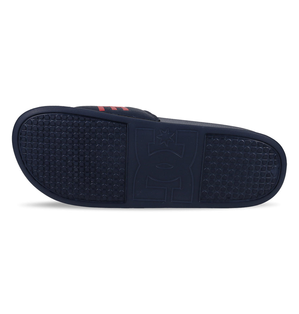 DC Slides - Navy/Red