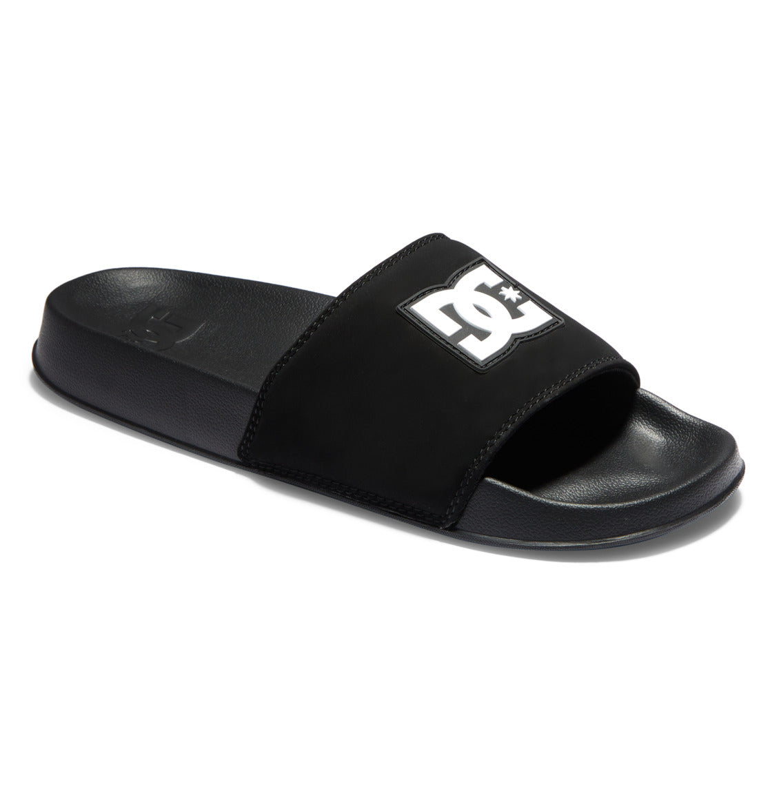 DC Slides - Black/Black/White