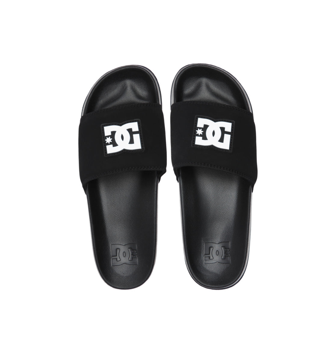 DC Slides - Black/Black/White