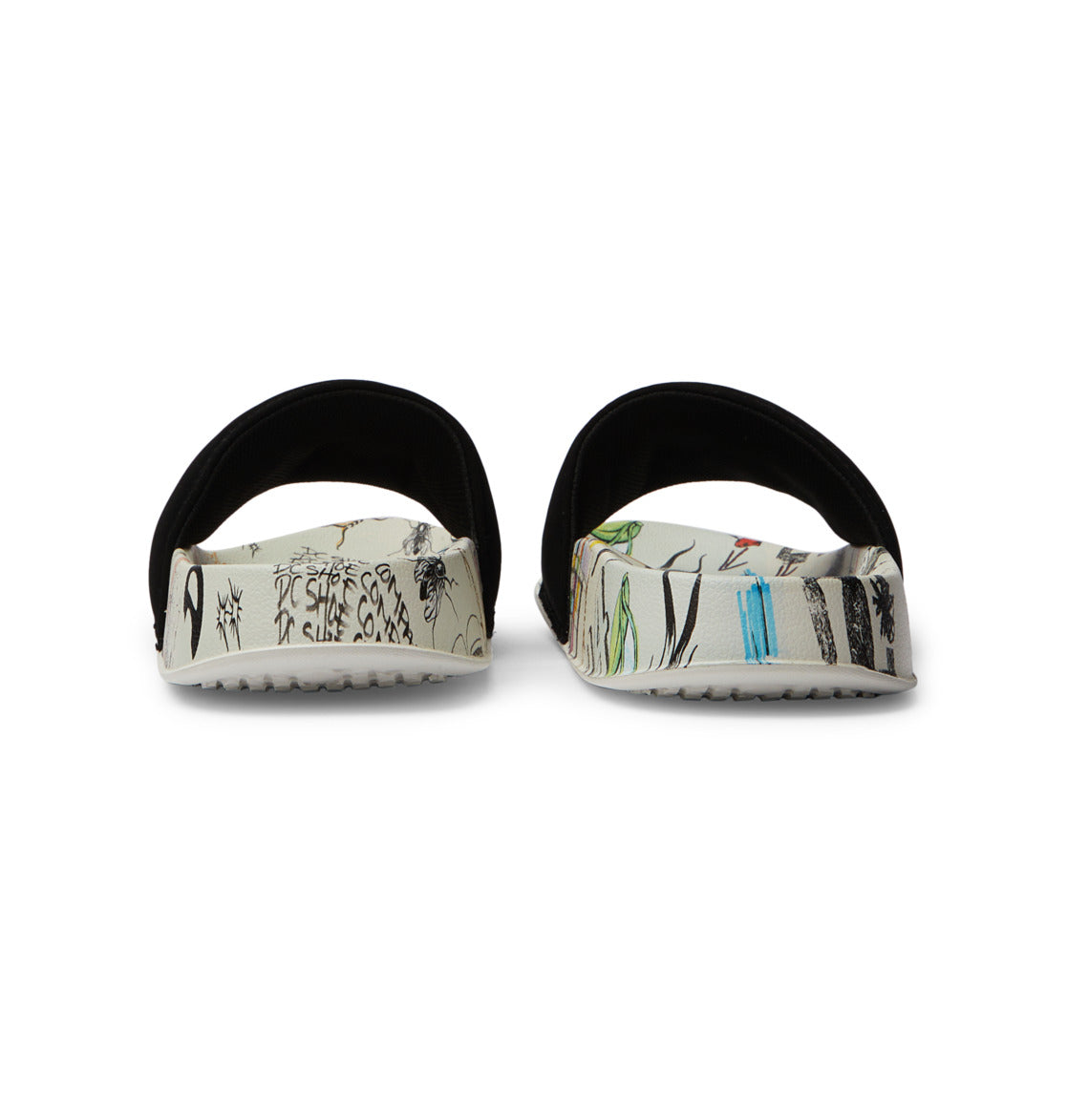 DC Slides - White/Multi