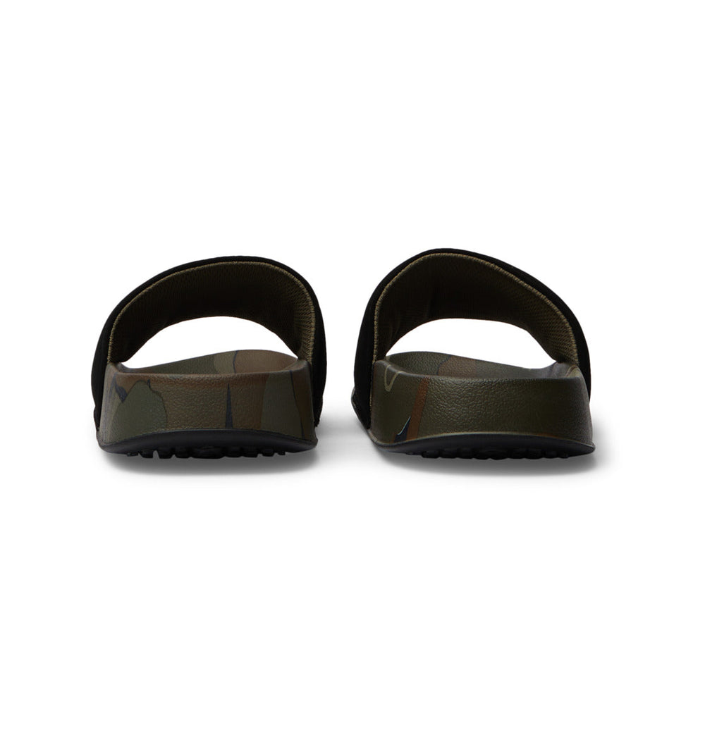 DC Slides - White/Black/Camo