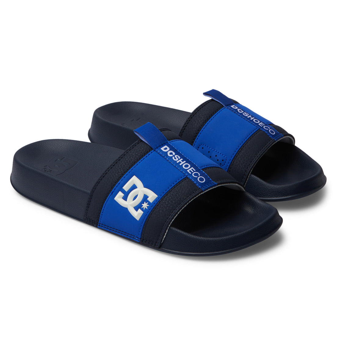 Lynx Slides - Blue/Blue/White