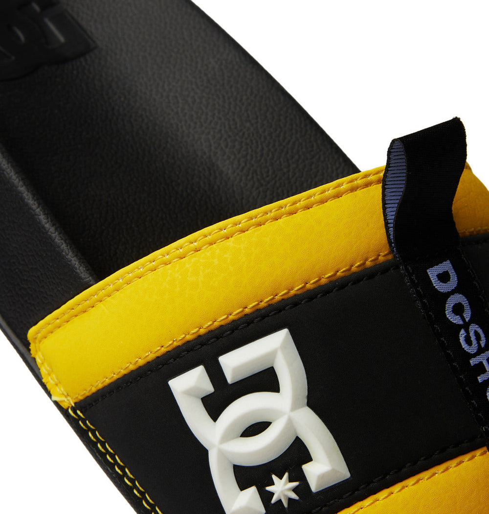 Lynx Slides - Black/Black/Yellow