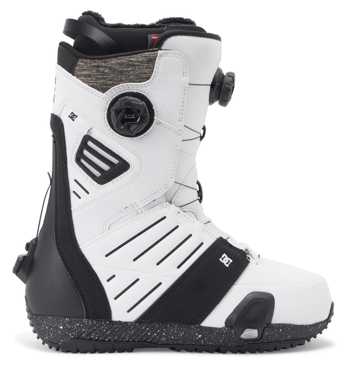 Judge Step On BOA® Snowboard Boots - White/Black Print