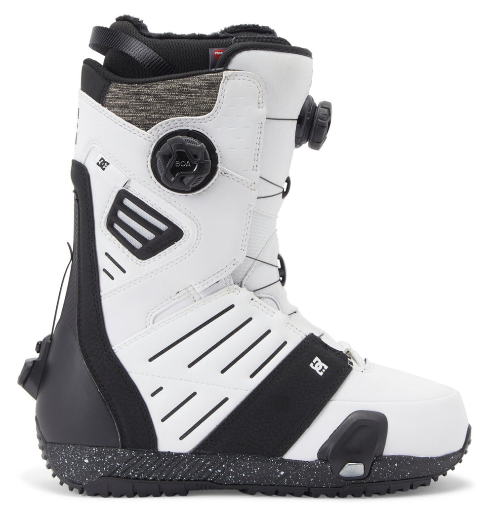 Judge Step On BOA® Snowboard Boots - White/Black Print