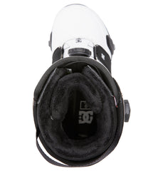 Judge Step On BOA® Snowboard Boots - White/Black Print