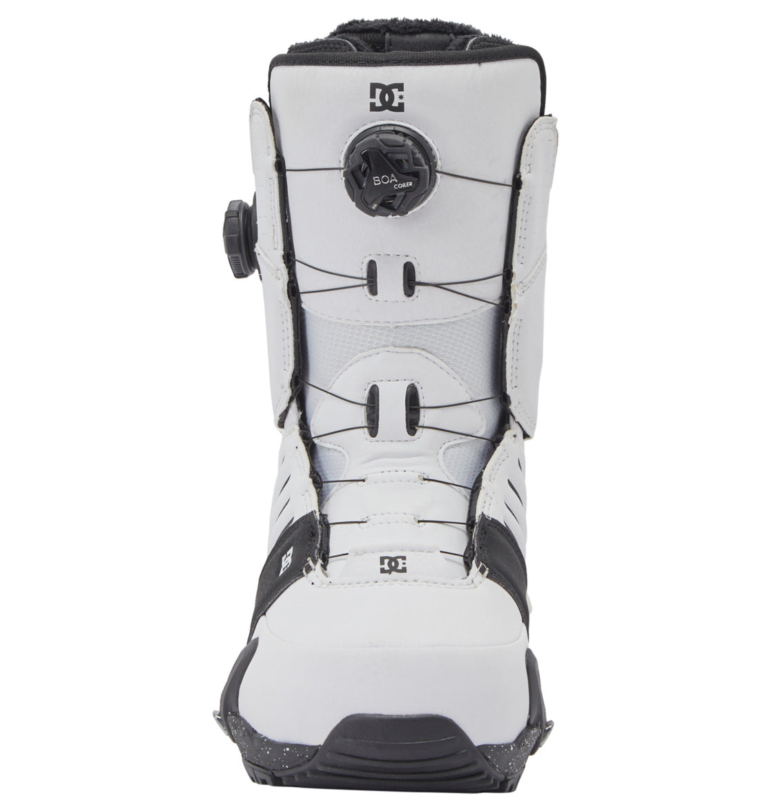 Judge Step On BOA® Snowboard Boots - White/Black Print