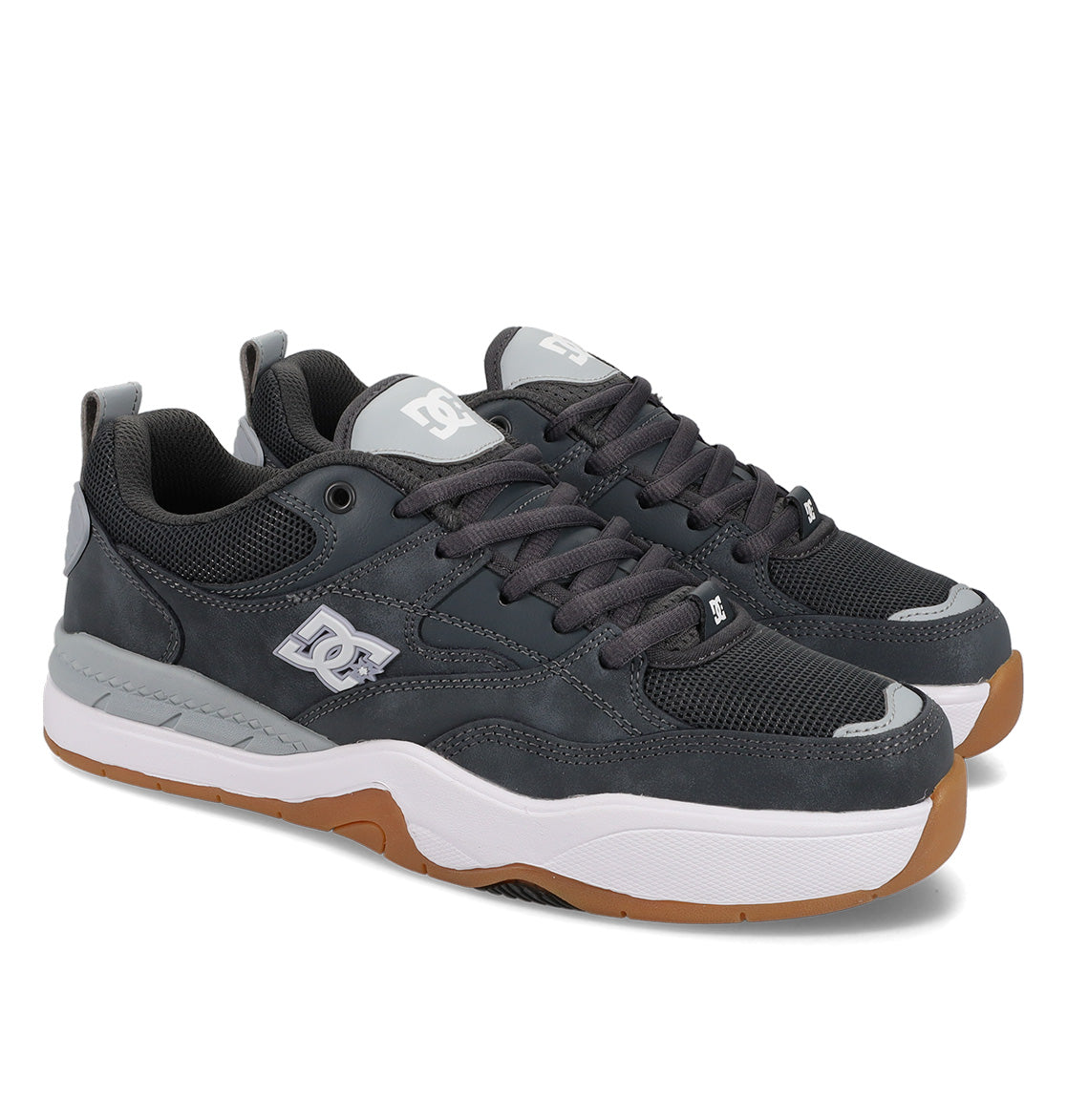 Ascend Skate Shoes - Dark Grey/White