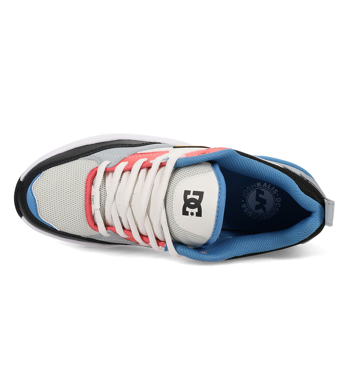 Ascend Skate Shoes - White/Blue/Grey