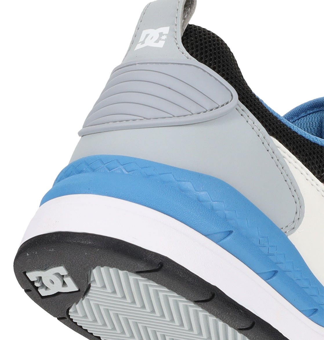 Ascend Skate Shoes - White/Blue/Grey