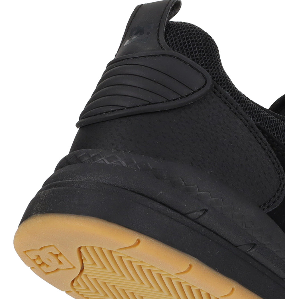 Ascend Skate Shoes - Black/Black/Gum