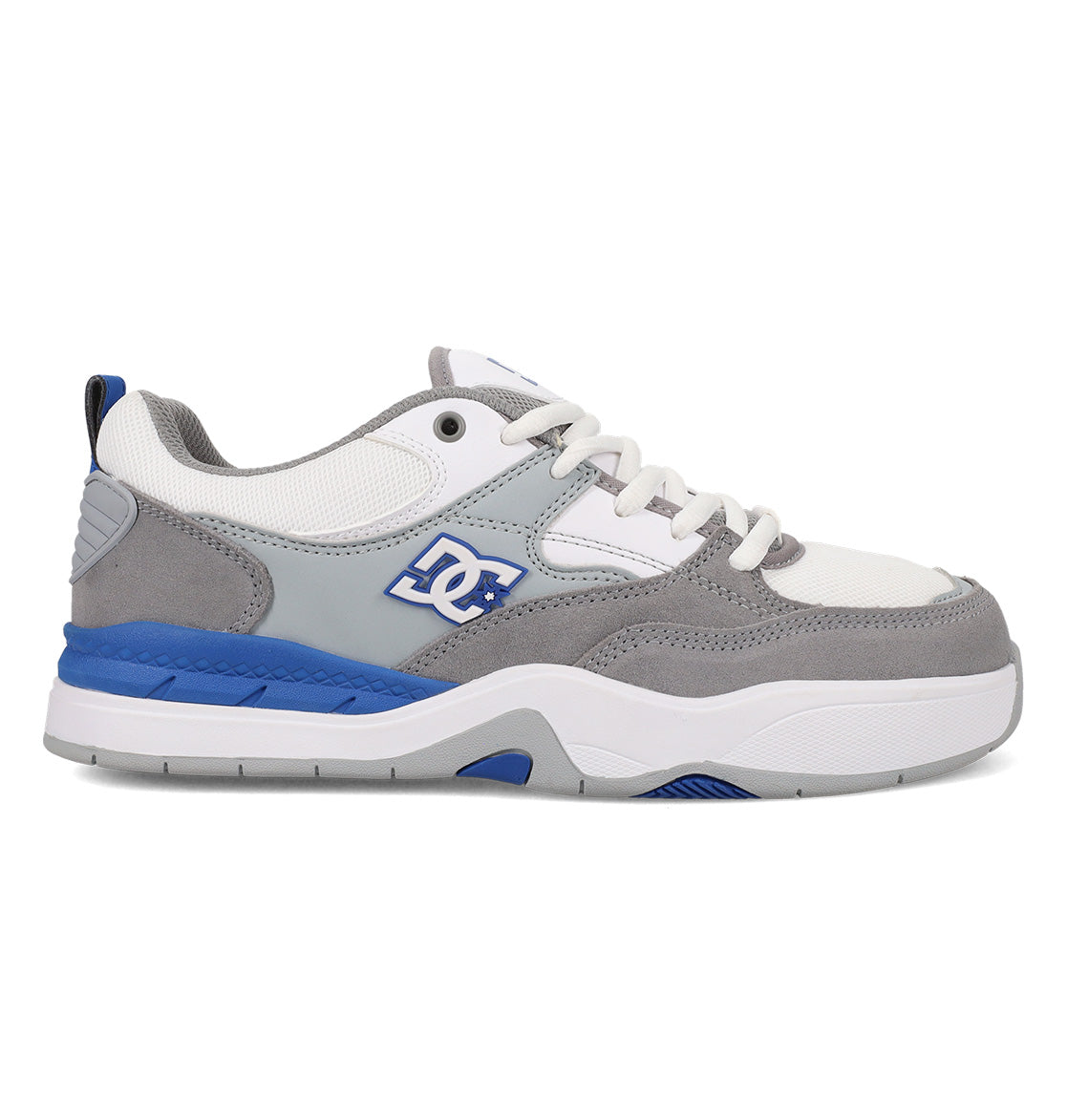 Ascend Skate Shoes - White/Grey/Blue