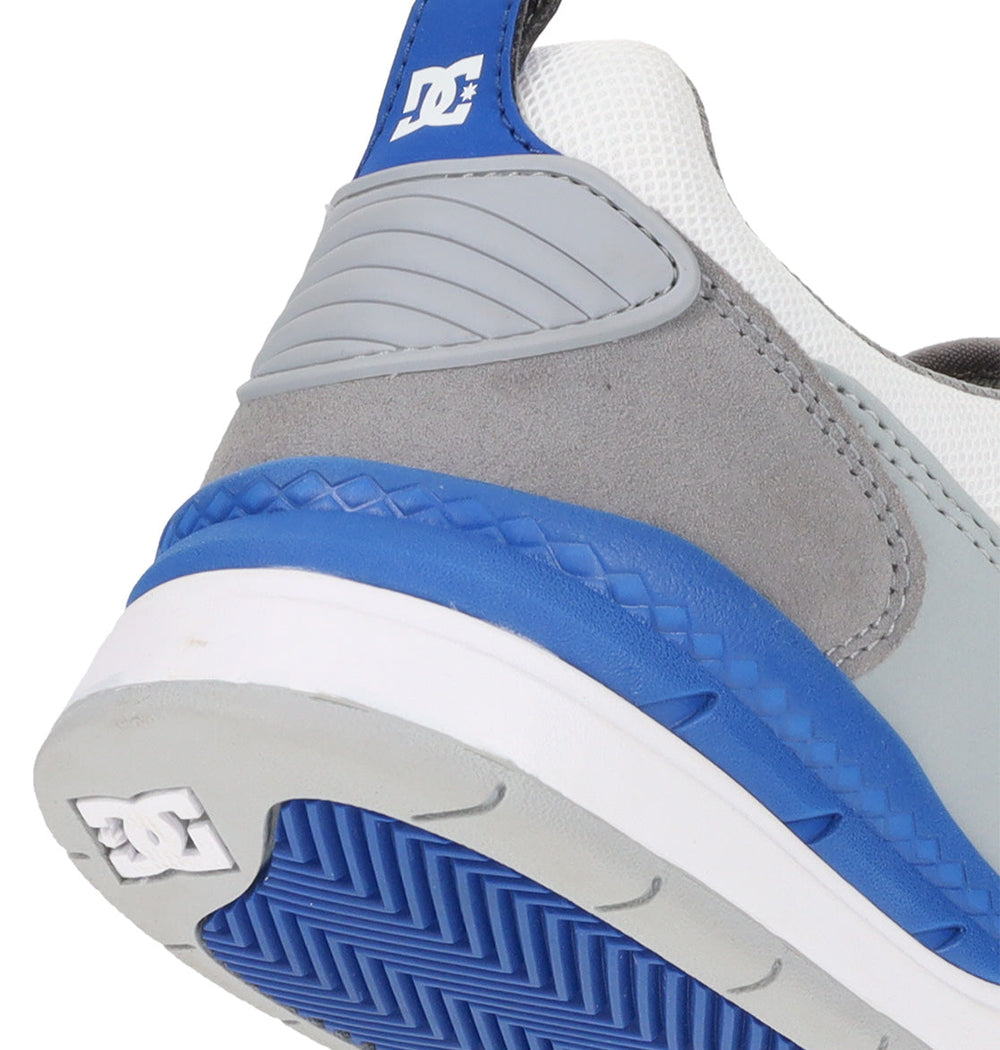 Ascend Skate Shoes - White/Grey/Blue