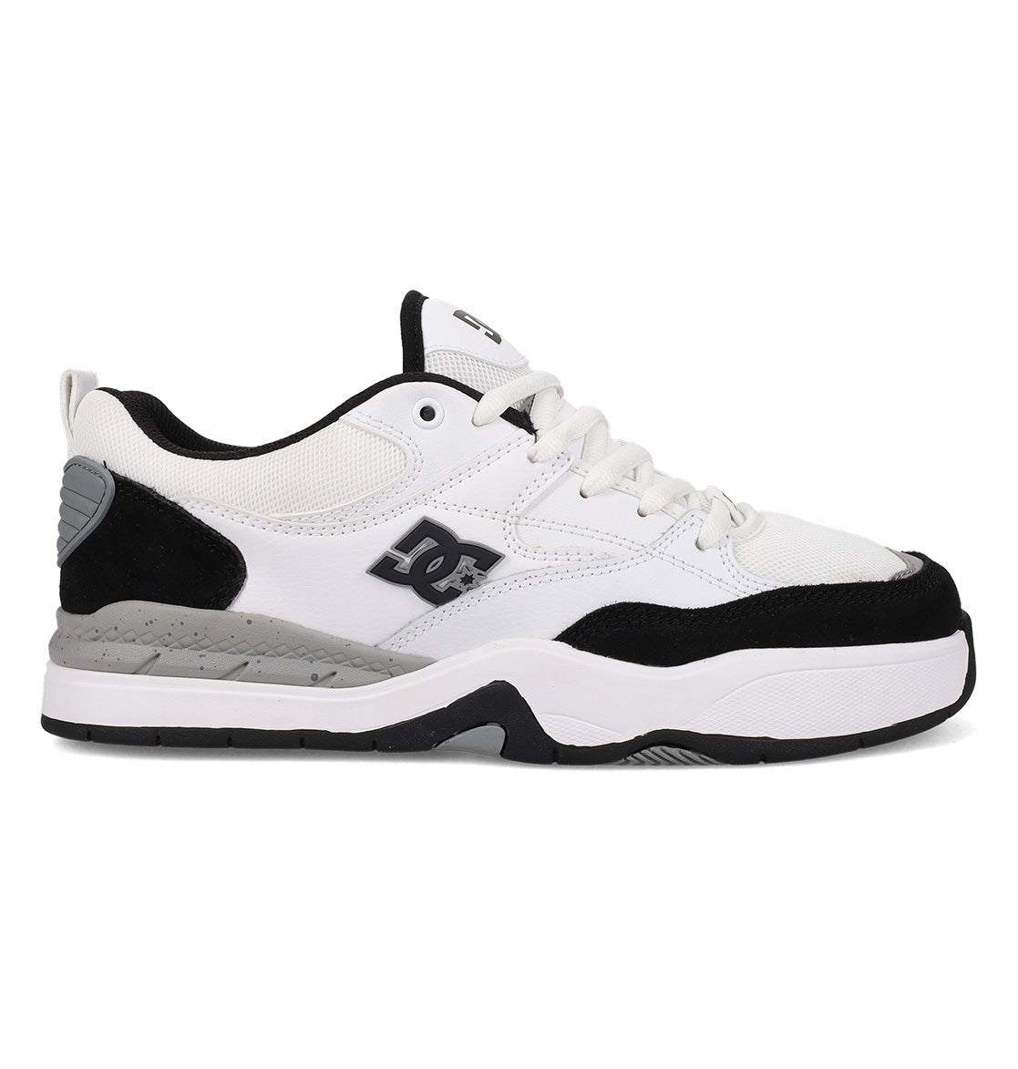 Ascend S Skate Shoes - White/Black/Black