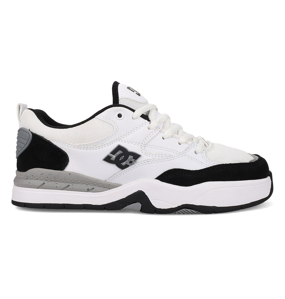 Ascend S Skate Shoes - White/Black/Black