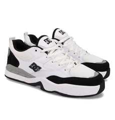 Ascend S Skate Shoes - White/Black/Black