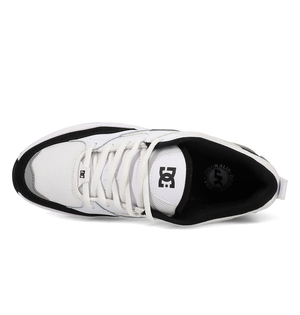 Ascend S Skate Shoes - White/Black/Black