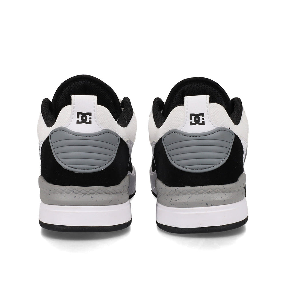 Ascend S Skate Shoes - White/Black/Black