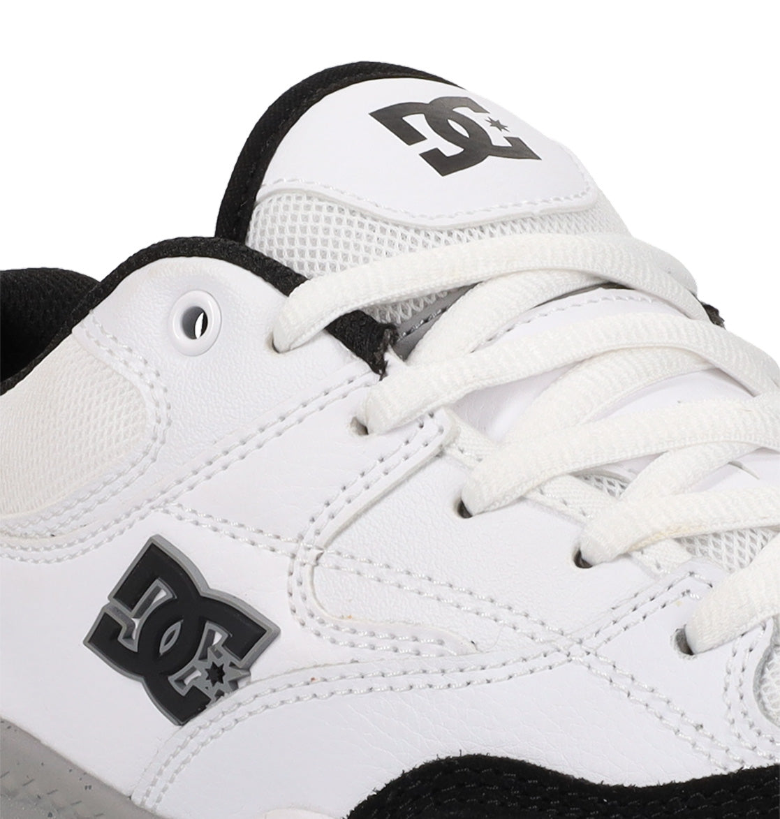 Ascend S Skate Shoes - White/Black/Black