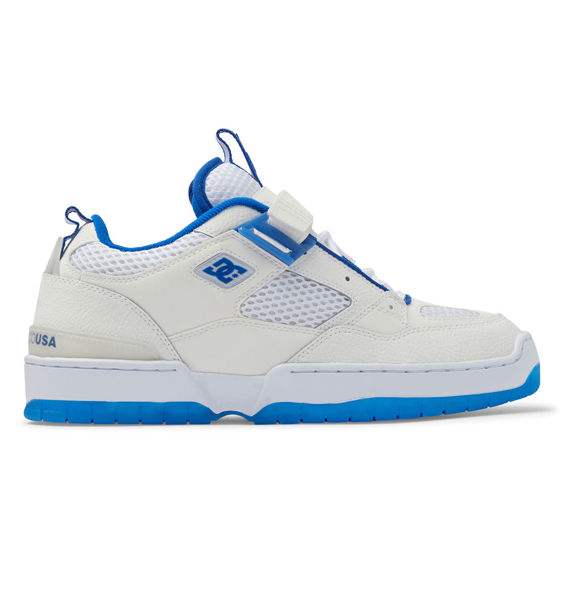 JS-1 Shanahan Pro Skate Shoes - White/Blue