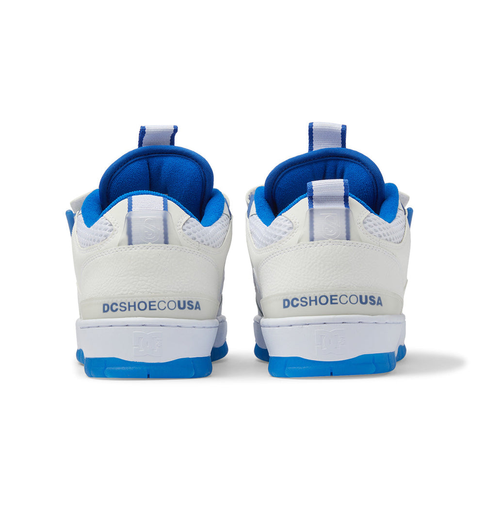 JS-1 Shanahan Pro Skate Shoes - White/Blue