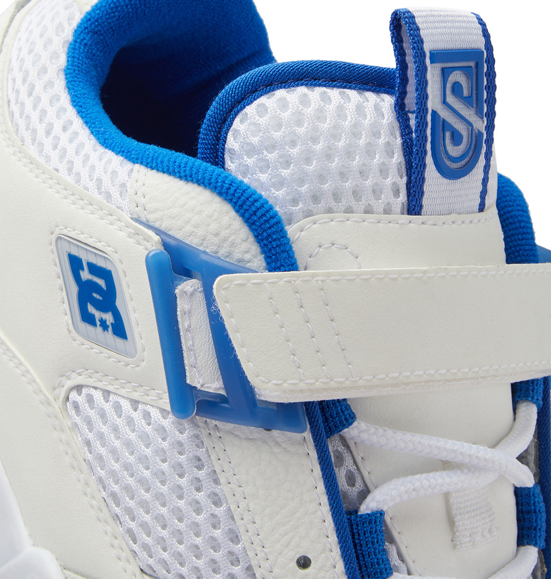 JS-1 Shanahan Pro Skate Shoes - White/Blue