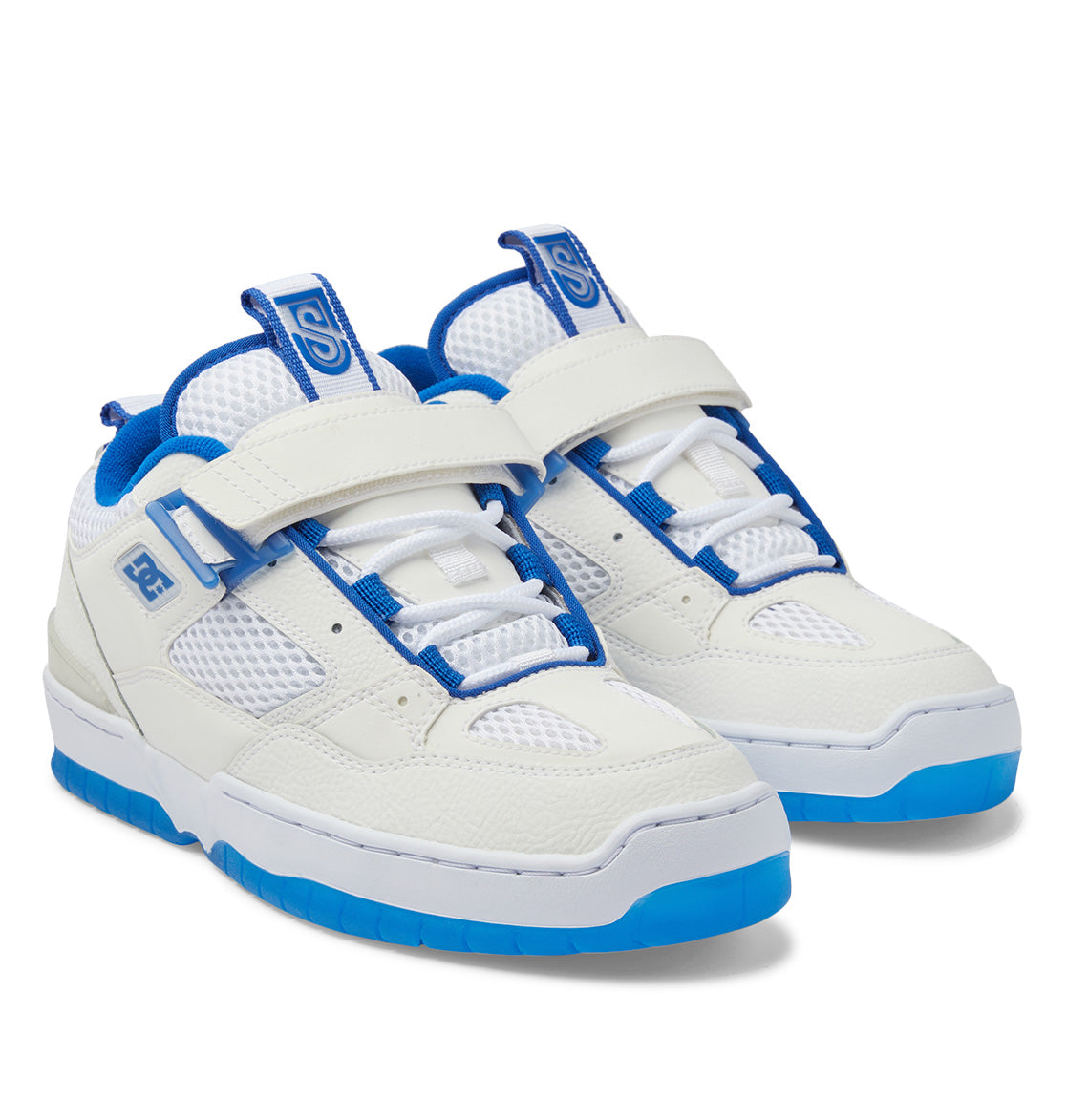 JS-1 Shanahan Pro Skate Shoes - White/Blue