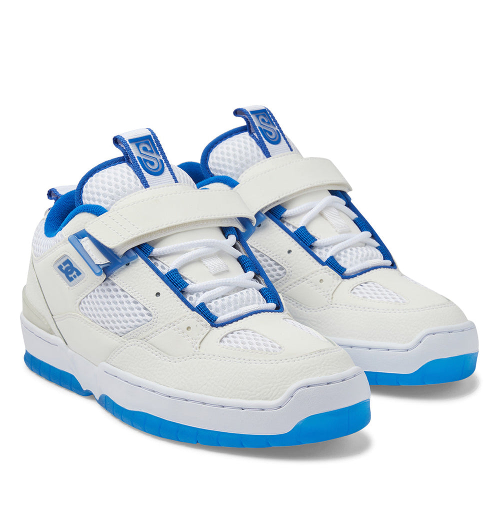 JS-1 Shanahan Pro Skate Shoes - White/Blue