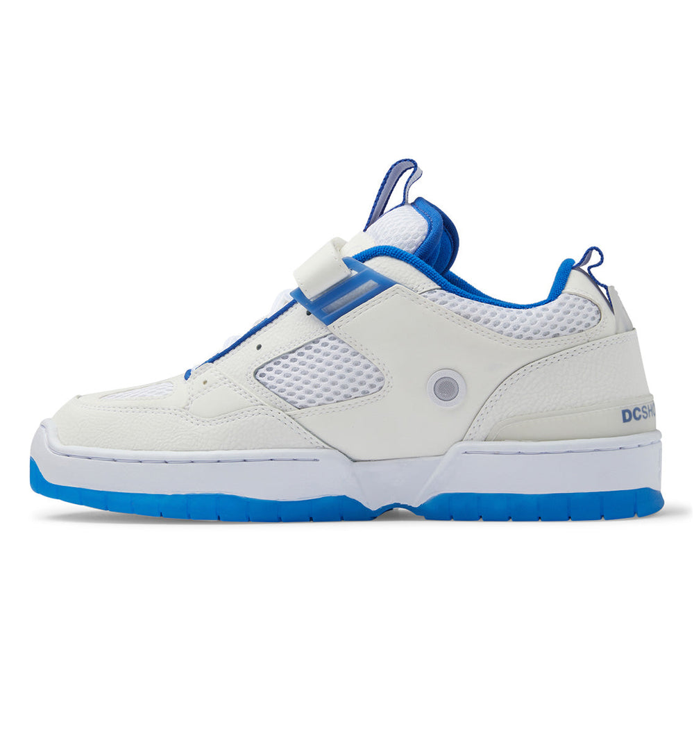 JS-1 Shanahan Pro Skate Shoes - White/Blue