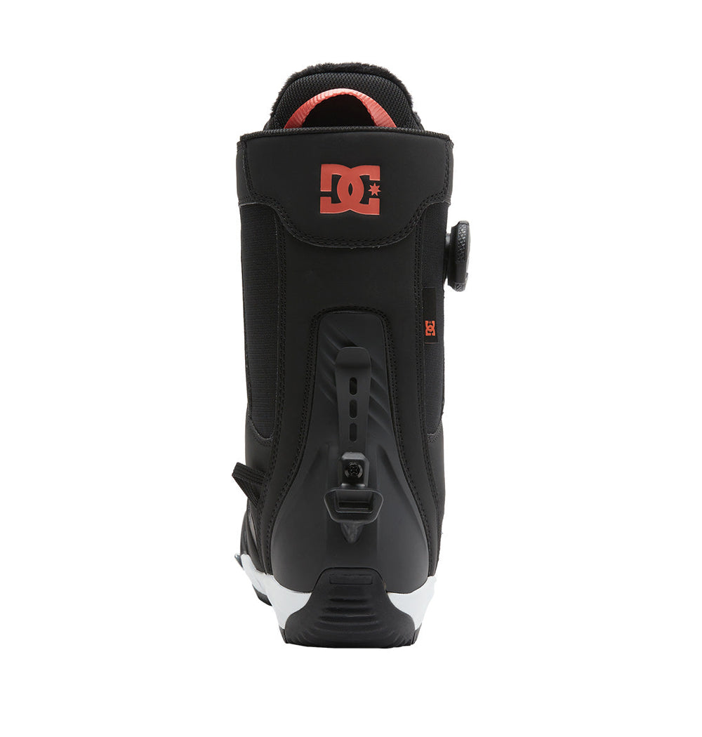 Phase BOA® Pro Step On® Snowboard Boots - Black/Hot Coral