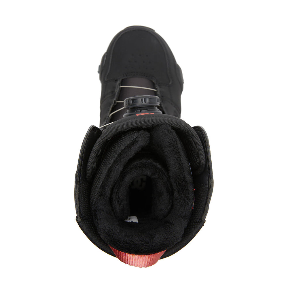 Phase BOA® Pro Step On® Snowboard Boots - Black/Hot Coral