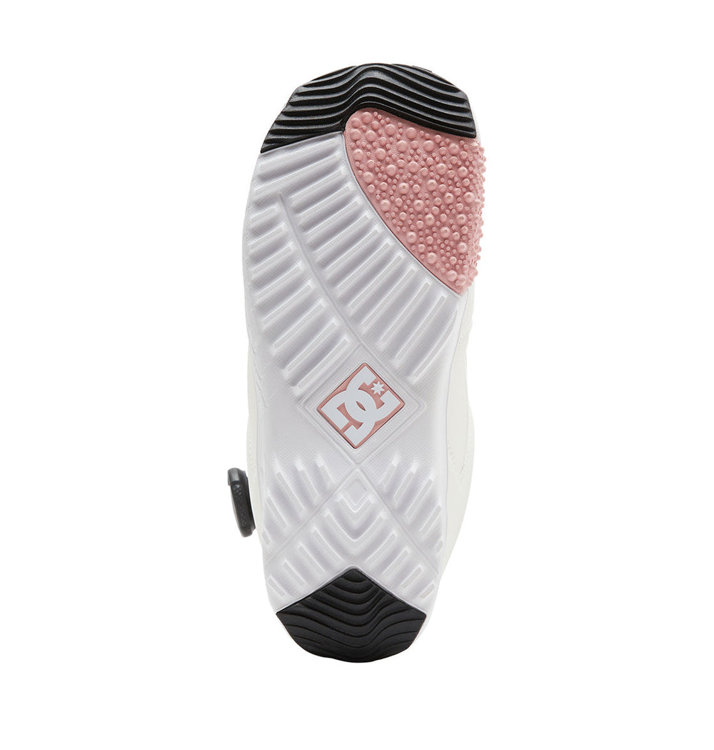 Phase BOA® Pro Snowboard Boots - White/Pink/Battleship