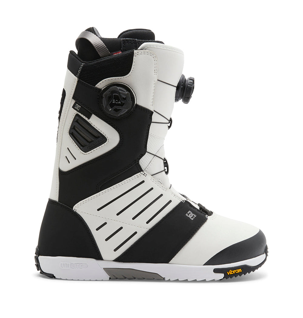 Judge BOA® Snowboard Boots - White/Black/Citrus