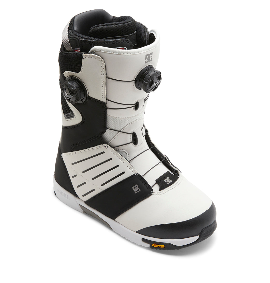 Judge BOA® Snowboard Boots - White/Black/Citrus