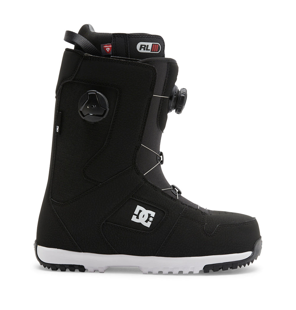 Phase BOA® Pro Snowboard Boots - Black/Black/White