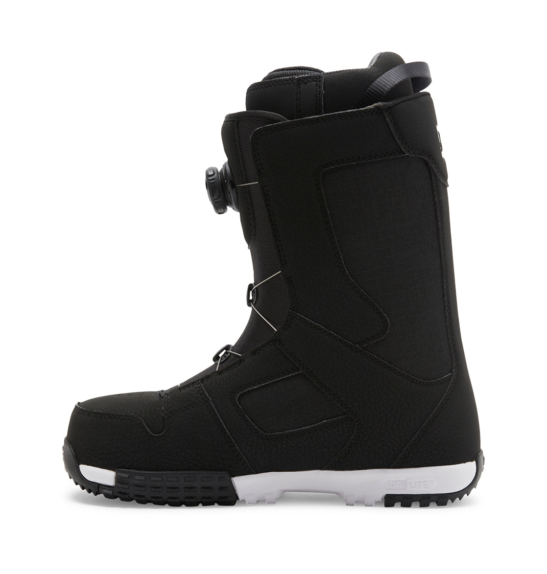 Phase BOA® Pro Snowboard Boots - Black/Black/White