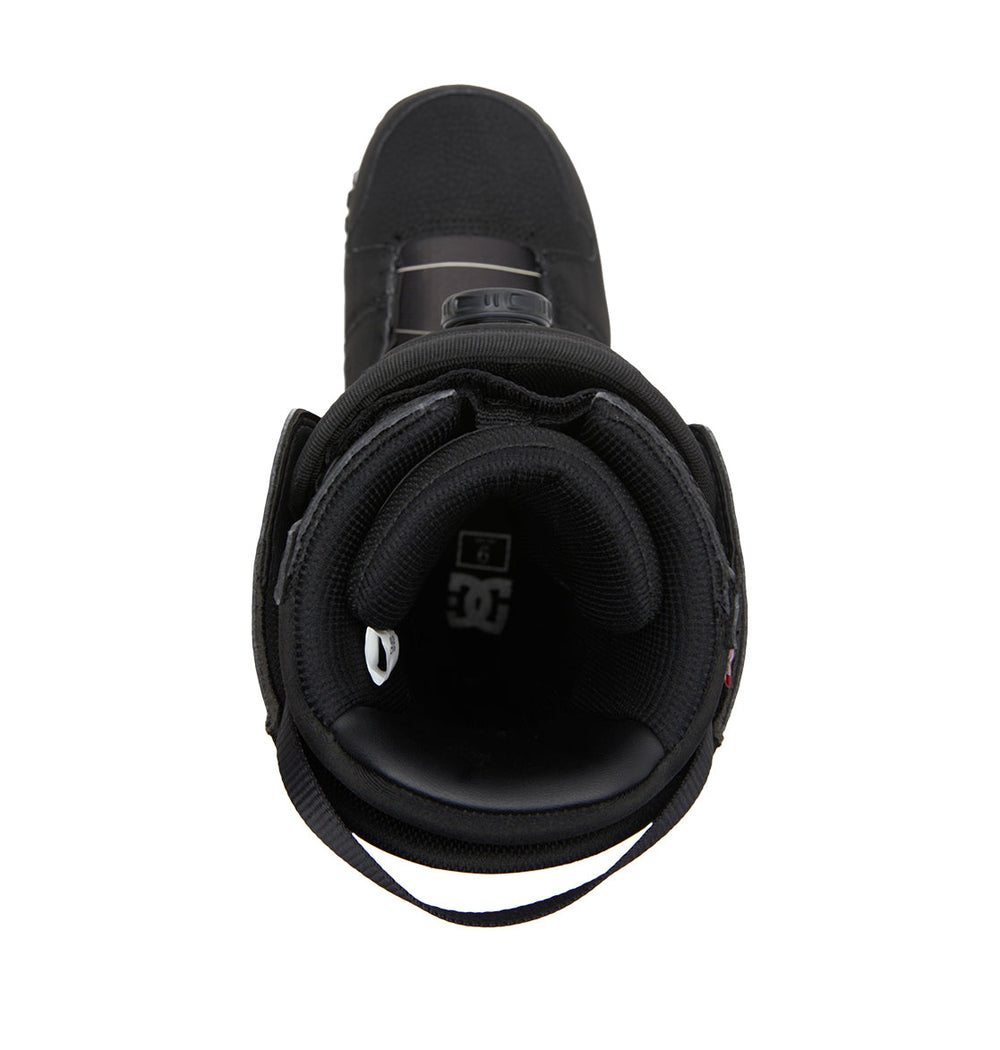 Phase BOA® Pro Snowboard Boots - Black/Black/White