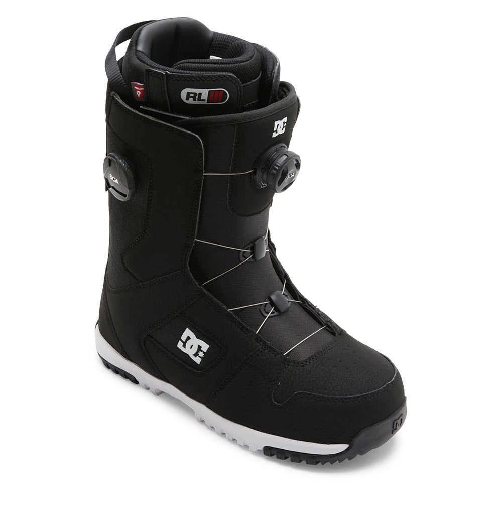 Phase BOA® Pro Snowboard Boots - Black/Black/White