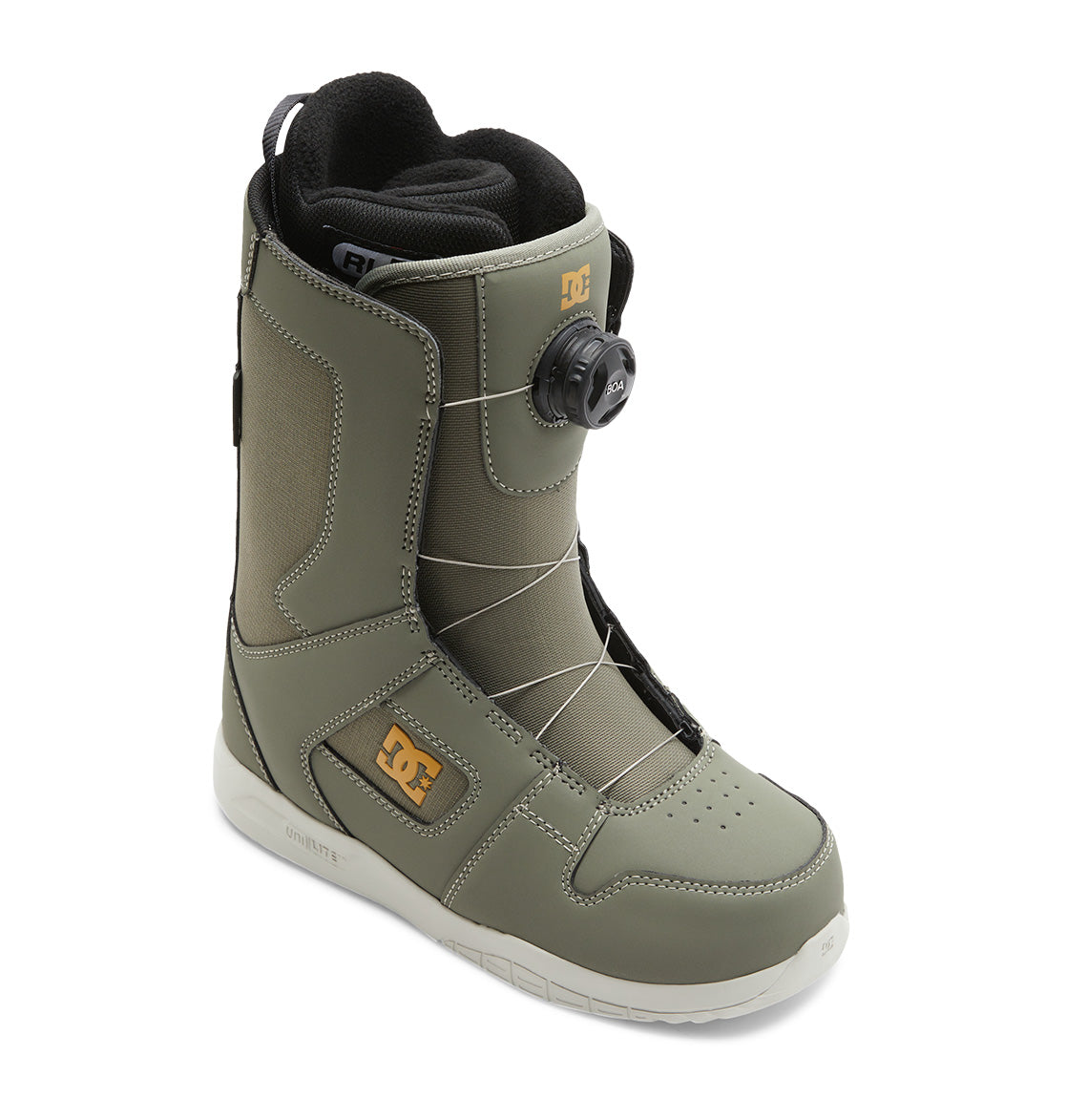 Phase BOA® Snowboard Boots - Olive/Citrus