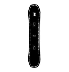 DC Warlord Snowboard | True Twin | Camber - black-white